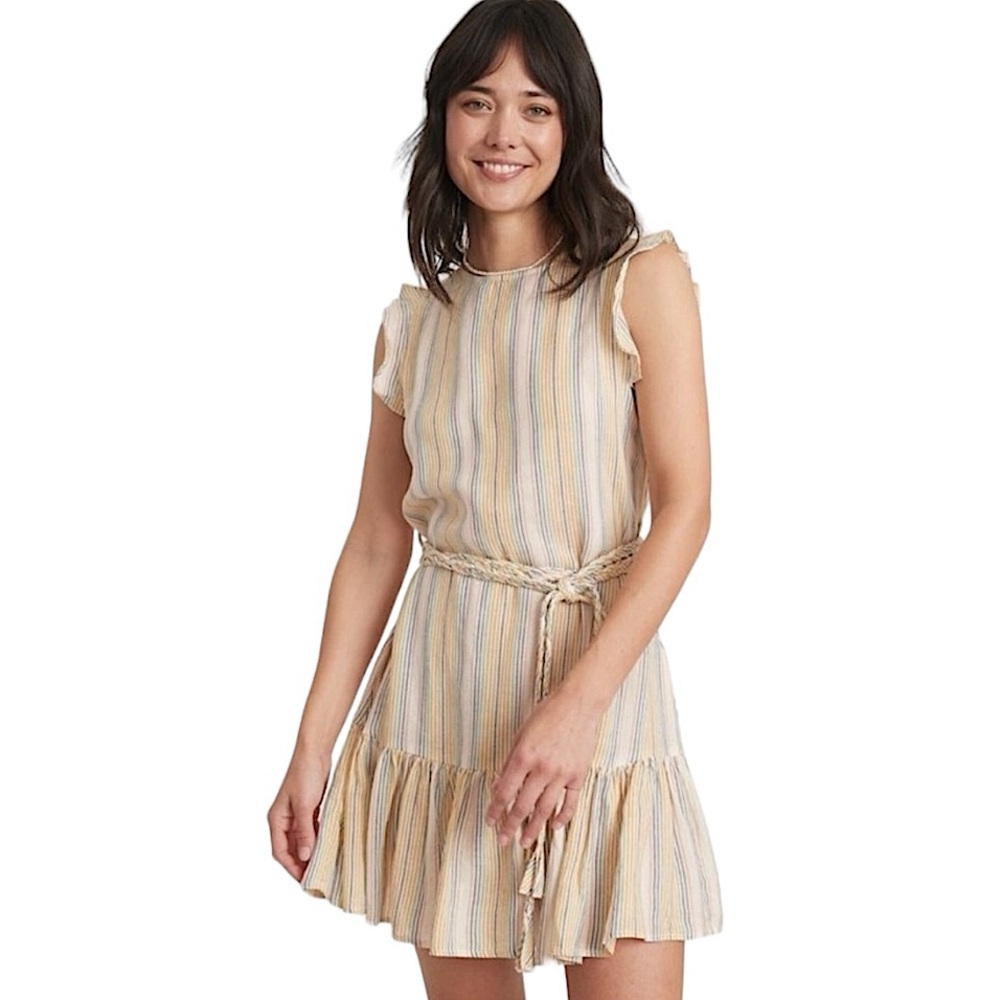 Marine Layer NWOT Laney Beachy Stripe Mini Dress size S